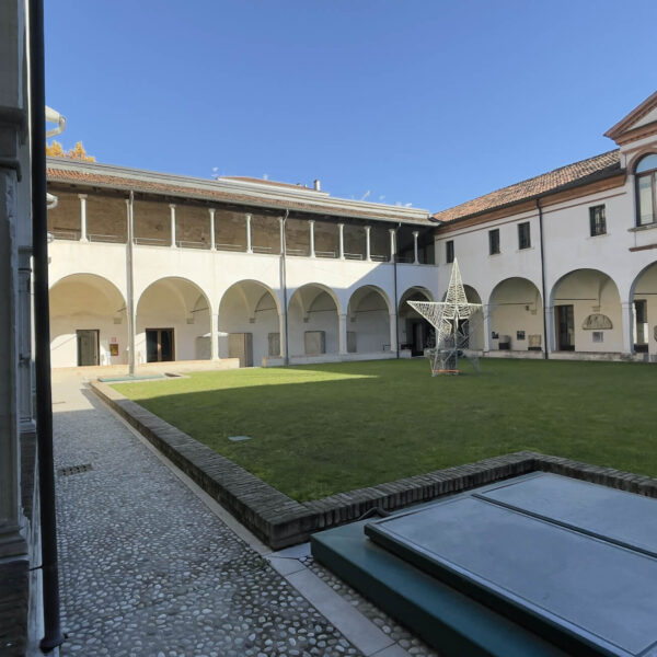 chiostro del museo di Canta Caterina a Treviso