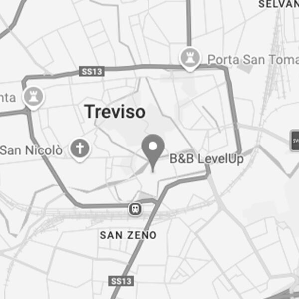 mappa beb treviso levelup
